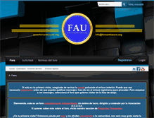 Tablet Screenshot of foroantiusura.org